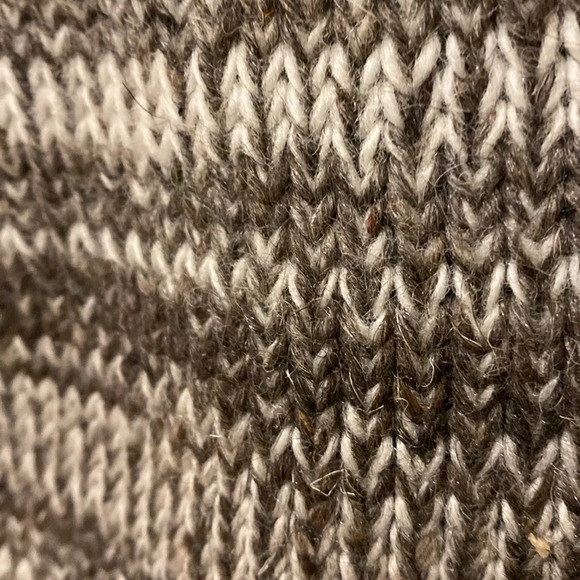 Kyber Outerwear Thick Wool Knitted MiniS kirt Sz8 Heritage Stripe Cabin Cottage - Picture 2 of 12